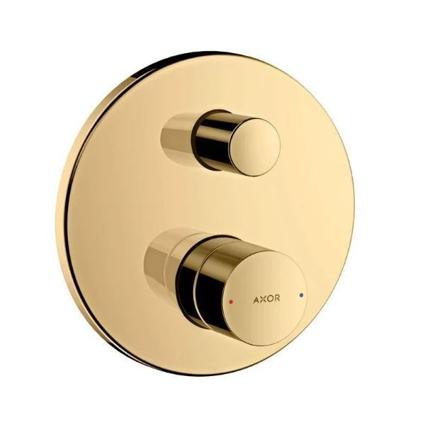 Смеситель для ванны Axor Uno Select с защитой Ø 170 мм, золото