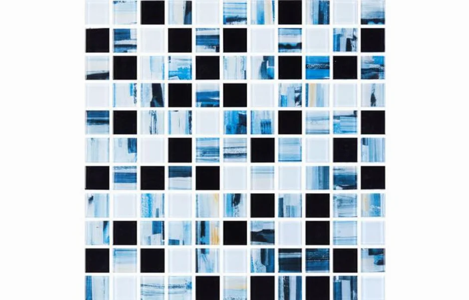 Мозаика GMP 0825031 С3 Print 36-Black-White 300x300x8 Kotto Ceramica Мозаика GMP 0825031 С3 Print 36-Black-White 300x300x8 Kotto Ceramica