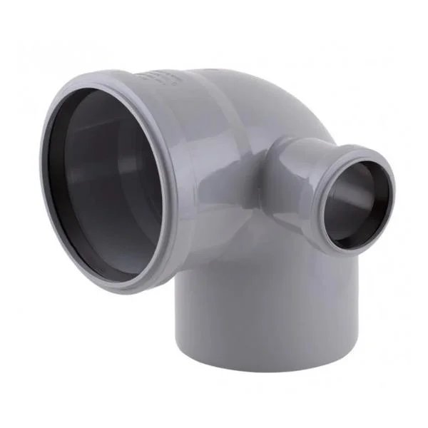 Колено канализационное Reiger Triple Safe Ø 110×50/90°×90° отвод в право