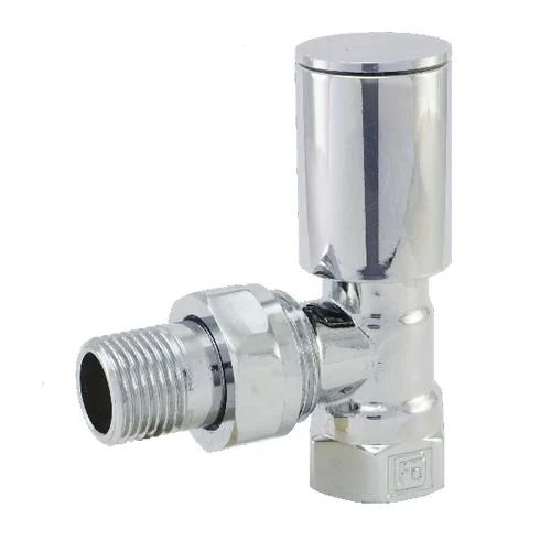 Кран радиаторный Fado New Chrome Ø 1/2" угловой верхний