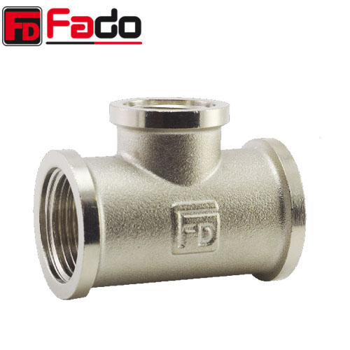 Трійник редукційний FADO Fit Nickel Ø 1"×1/2"×1"