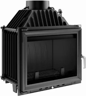 Каминная топка Kratki MAJA/PW/BL/12/W - 12 кВт Остекление "С левым стеклом"