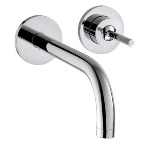 Змішувач настінний для раковини Axor Uno, винос 165, хром