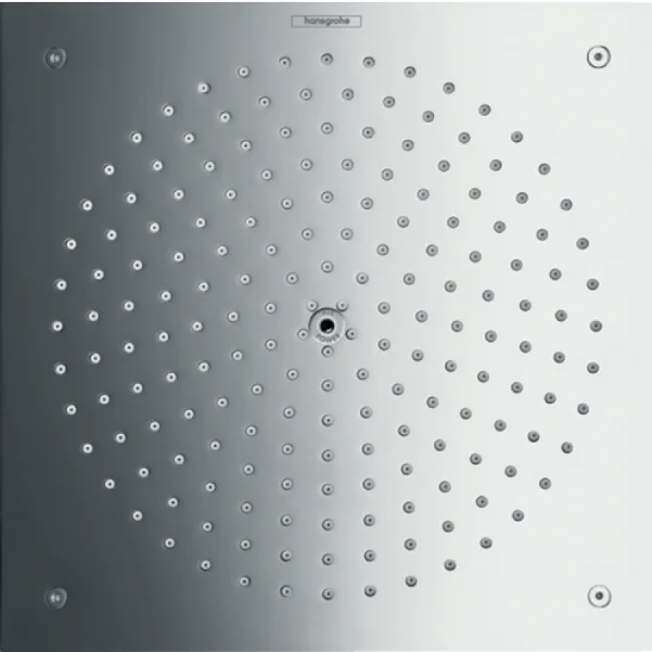 Верхний душ Hansgrohe Raindance Air 1 jet EcoSmart 260×260 мм, хром 26481000