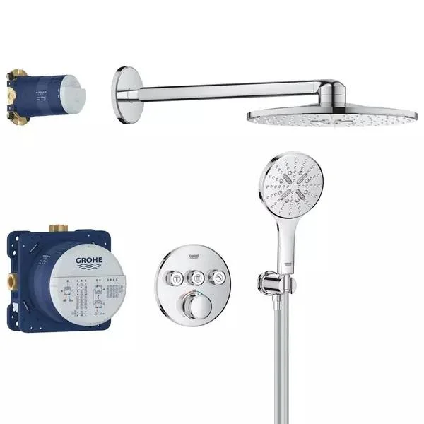 Душевая система с термостатом Grohe Grohtherm Smart Control с Rainshower Smart Active 310