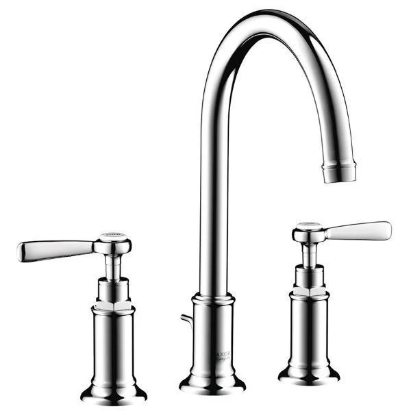 Смеситель для раковины Axor Montreux 180, на 3 отверстия, 2-х рычажный, хром