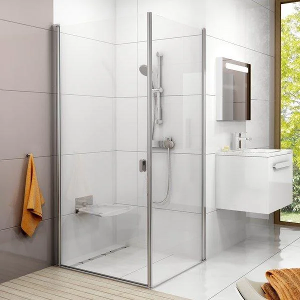 Стінки для душової кабіни Ravak Chrome CPS-100 сатин+Transparent