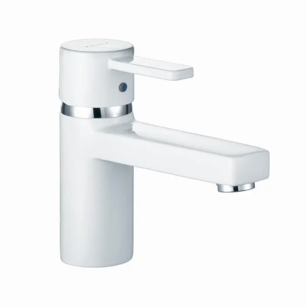 Смеситель Kludi Zenta XL 382519175 для раковины, белый/хром