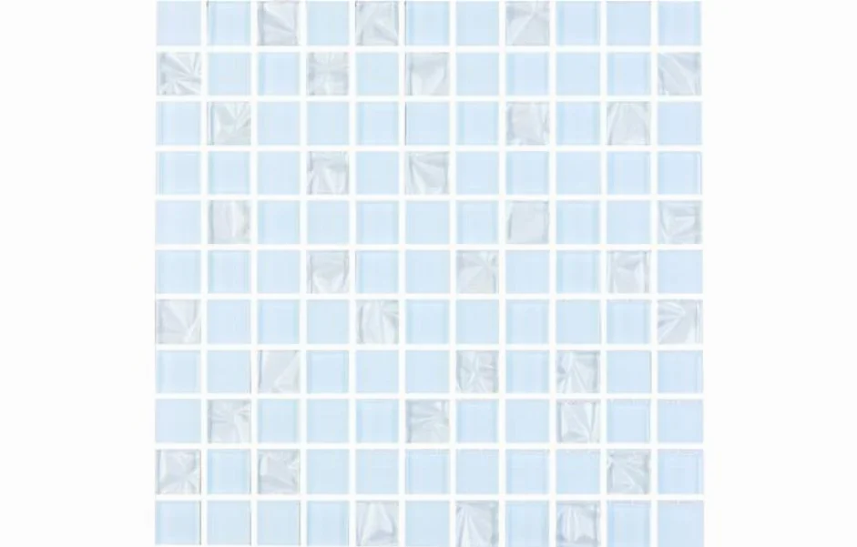 Мозаика GM 8019 C3 Pearl S4-Ceramik White-White 300x300x4 Kotto Ceramica