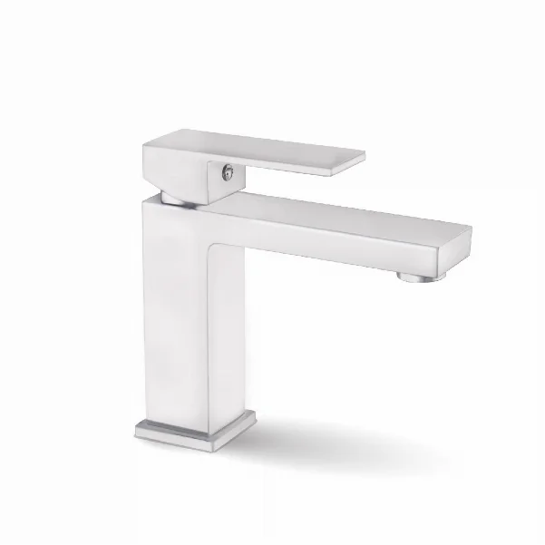 Змішувач для умивальника Fado Verona, колір: білий матовий