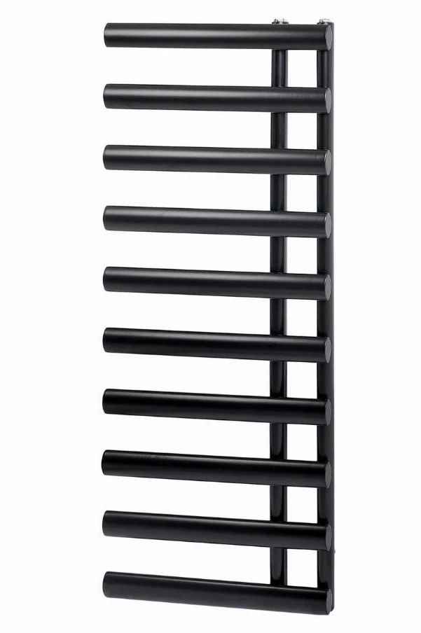 Полотенцесушитель дизайнерский Arttidesign Nice 10/1140 чёрный матовый