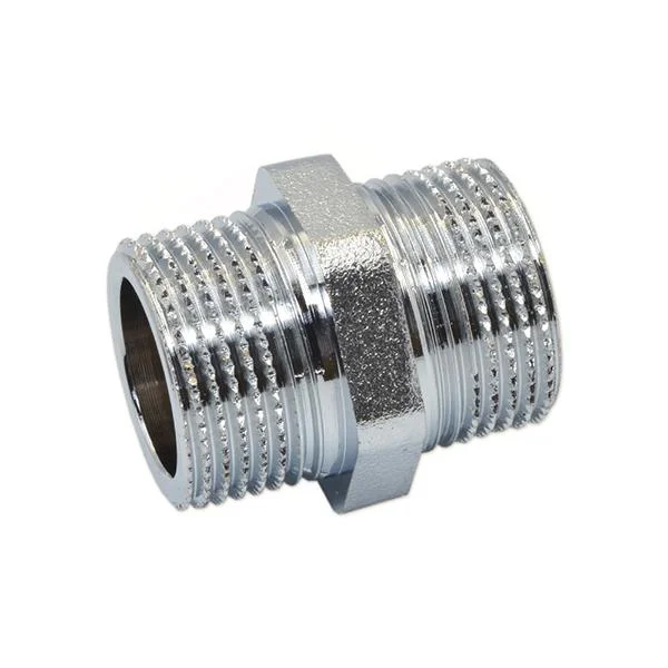 Ніпель хромований Pattaroni Ø 3/4" зовнішня різьба