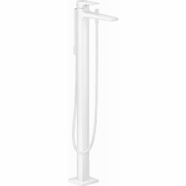 Змішувач для ванни Hansgrohe Metropol, білий матовий