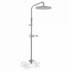 Душова стійка Tres Clasic, душ Ø 310 мм, хром