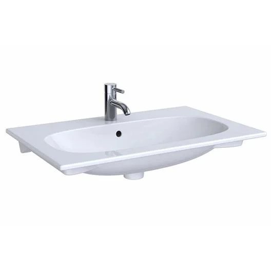 Раковина под столешницу GEBERIT Acanto Slim 75 см, Белая