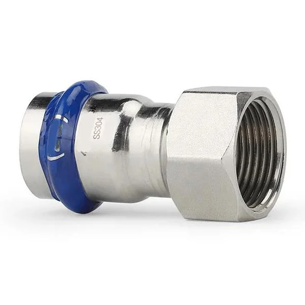 Муфта прес нержавійка ASG Inox Press Ø 54×1-1/2" внутрішня різьба