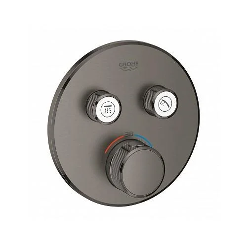 Термостат Grohe Grohtherm SmartControl 29119AL0 для ванны с душем тёмный графит матовый