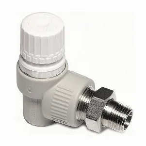 Вентиль радиаторный термостатический Ekoplastik Ø 20 угловой