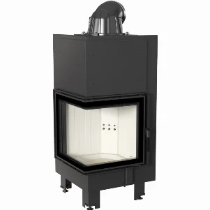 Каминная топка Kratki MBN 12 BS 8,0 кВт, левая