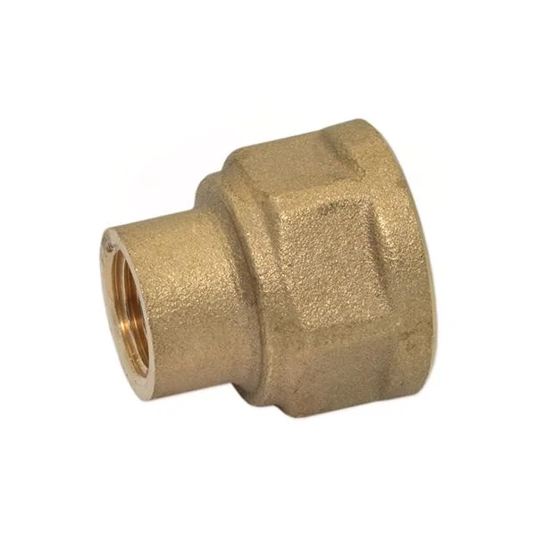 Муфта редукционная латунная Pattaroni Ø 1/4"×3/8" внутренняя резьба Муфта редукционная латунная Pattaroni Ø 1/4"×3/8" внутренняя резьба
