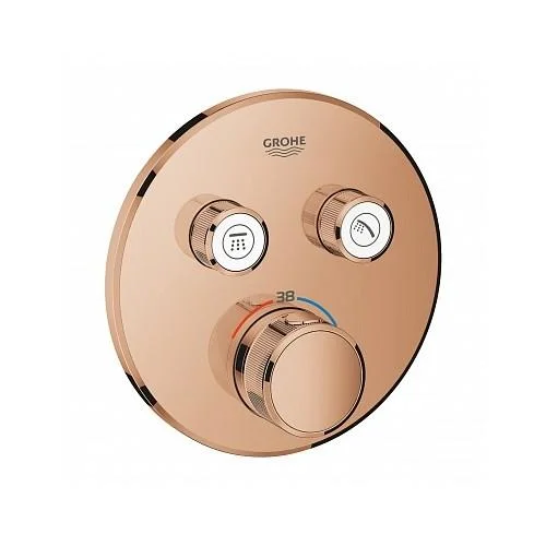 Термостат Grohe Grohtherm SmartControl 29119DA0 для ванны с душем тёплый закат глянец
