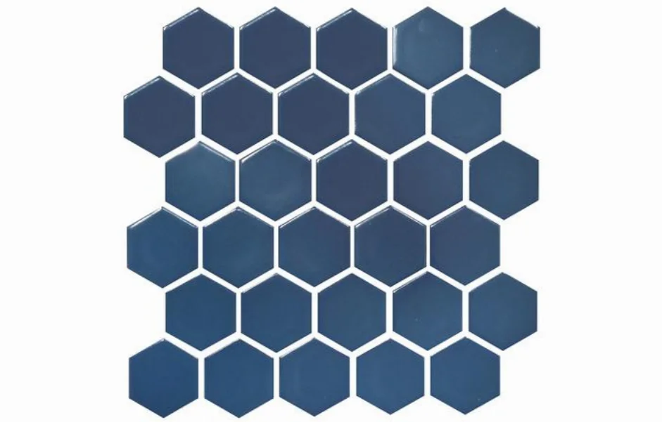 Мозаїка H 6008 Hexagon Steel Blue 295x295x9 Kotto Ceramica