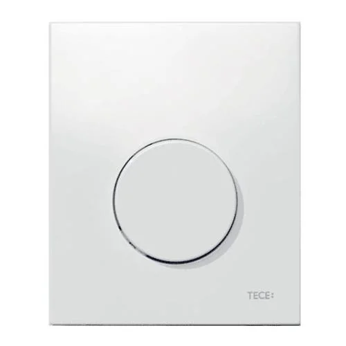 Кнопка-клавіші TECEloop панель біла/клавіша хром глянцевий