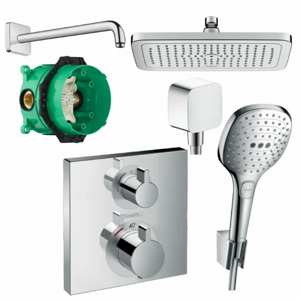 Душевая система скрытого монтажа Hansgrohe Croma E 23714000