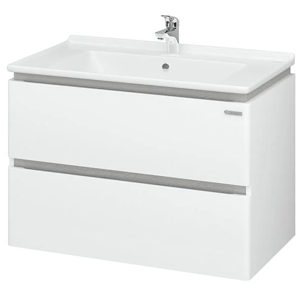 Тумба підвісна Sanwerk "Амата Air" 80 см, з умивальником "Меркур"