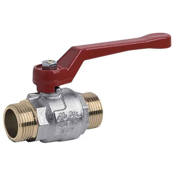 Кран шаровой Bonomi Tamigi PN30 Ø 1-1/4" наруж.- наруж. резьба "алюминиевая ручка", t=–10...+120 °C