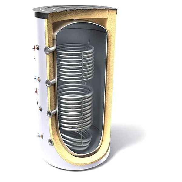 Буферна ємність TESY V 12/8 S2 1500 120 F45 P6 - 1500 літрів (2 теплообмінника)