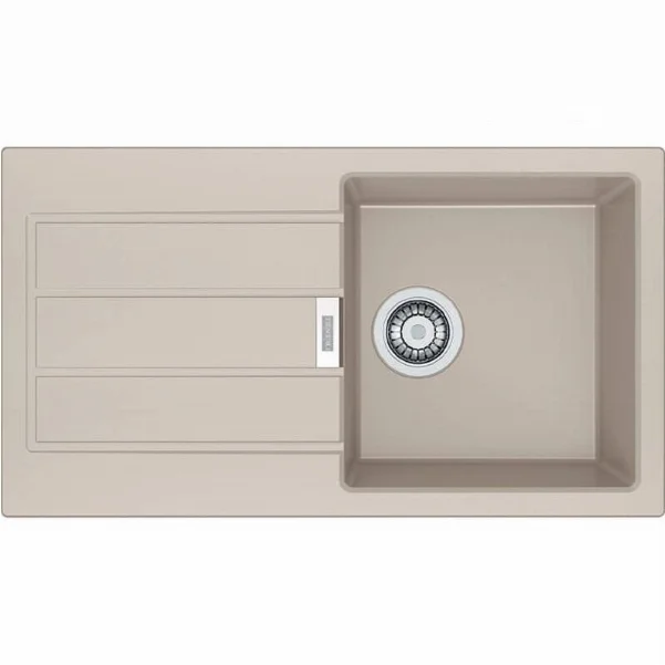 Мойка кухонная Franke Sirius Tectonite SID 611-78 Slim маскарпоне