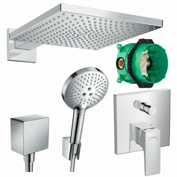 Душова система прихованого монтажу Hansgrohe Metropol/Raindance 23854000
