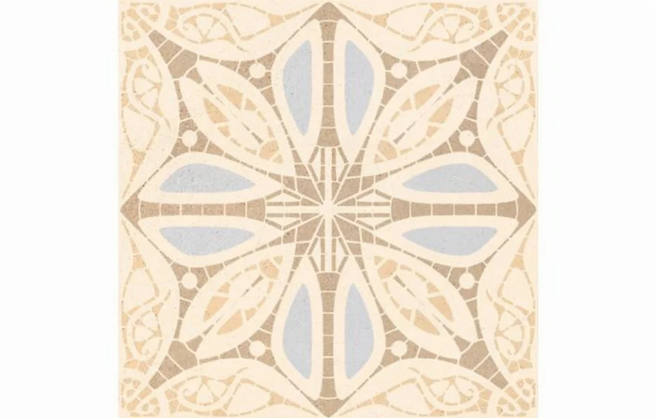 Плитка керамогранитная 1900 Tassel Crema 200x200x8 Vives