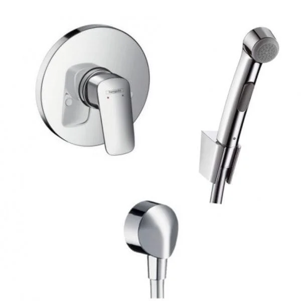Змішувач для душу Hansgrohe Logis з гігієнічним душем,