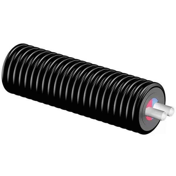 Попередньоізольована труба Uponor Ecoflex Thermo Varia Twin PN6 Ø 2/40×3,7/140 мм