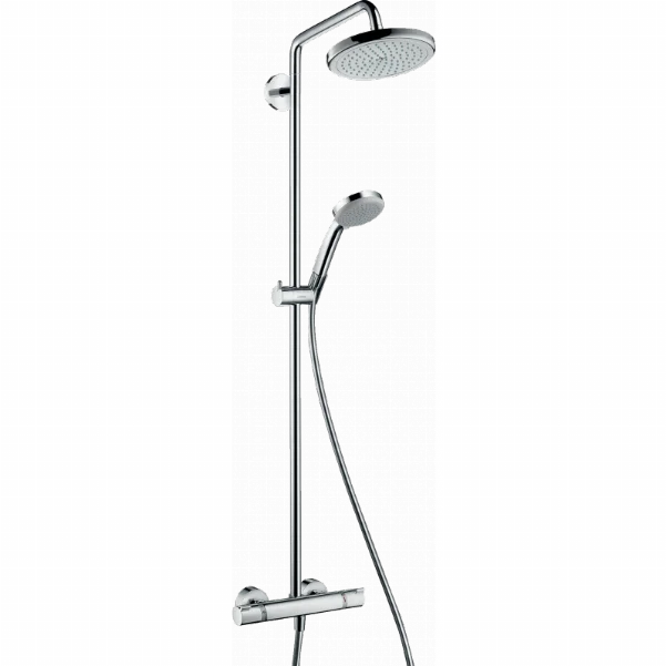 Душевая система с термостатом Hansgrohe Croma 220 Showerpipe
