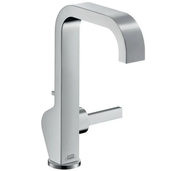 Смеситель для раковины Axor Citterio 190, с донным клапаном