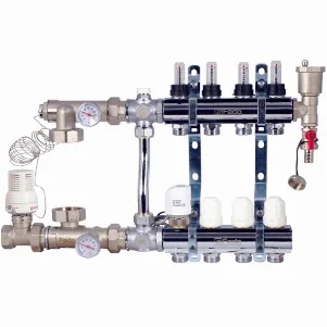 Комплект системи "Тепла підлога" Fado - 12 контурів (без насосу)