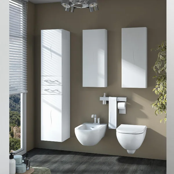 Пенал Sanwerk "Мигдаль Air" 35 білий, правий