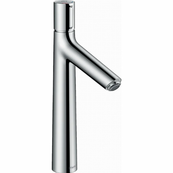 Смеситель Hansgrohe Talis Select S для раковины с высоким изливом и сливным гарнитуром, хром 72044000