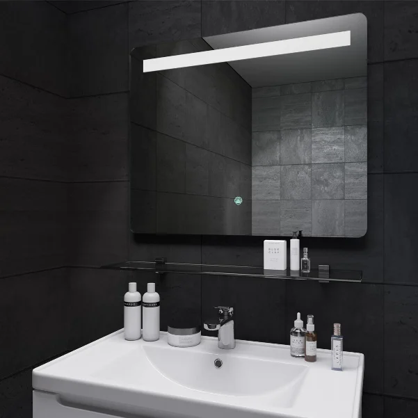 Дзеркало Sanwerk ЛАВА "Рада" 70x65, з LED підсвічуванням