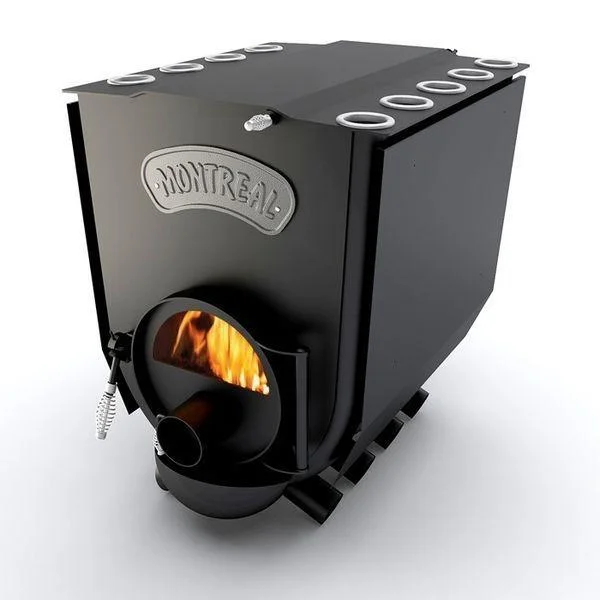 Печь булерьян Новаслав Montreal Lux Тип "02" С - 18,0 кВт