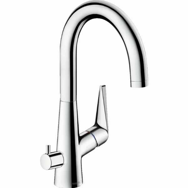 Смеситель Hansgrohe Talis S для кухонной мойки 72811000 с запорным вентилем
