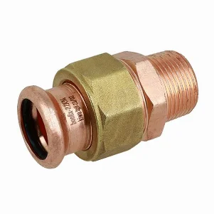 Сборный элемент пресс медный RM Aespres Uniko Ø 35×1-1/4" наружная резьба