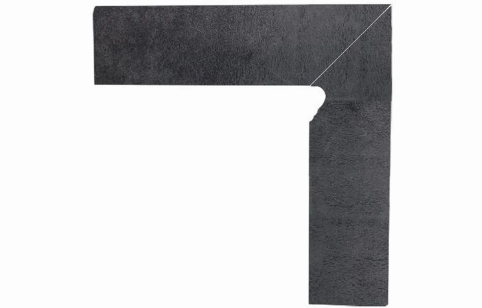 Цоколь правый Bazalto Grafit 2х-елементний 81x300x11 Paradyz