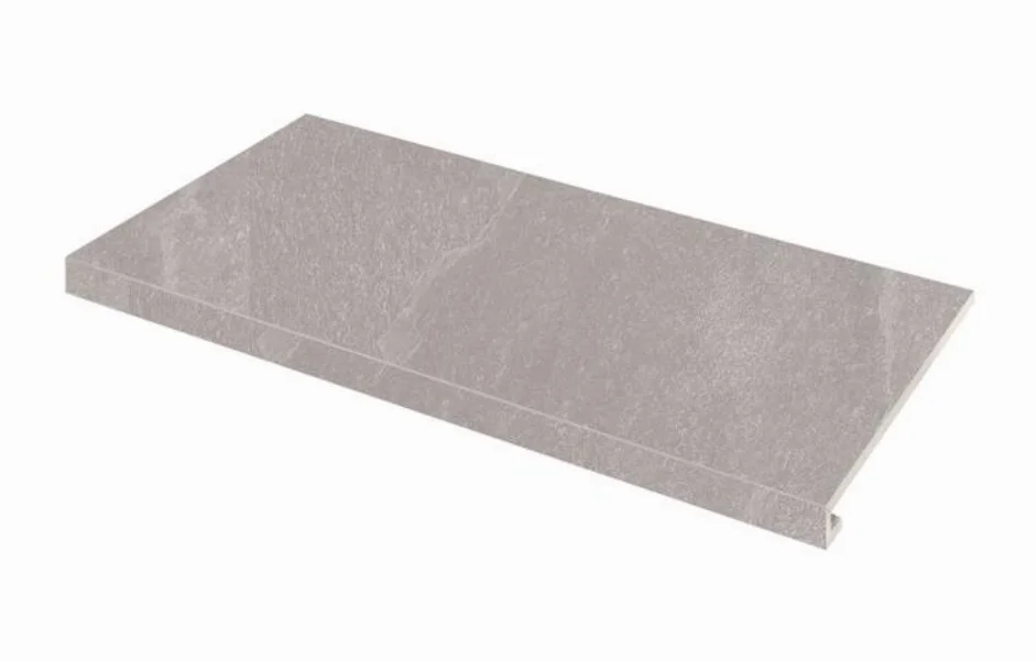Ступень угловая левая с капиносом SZRXST8BRR1 Slate Grey 345-35x600x9,2 Zeus Ceramica
