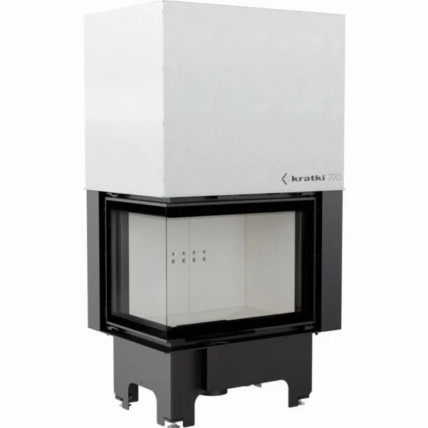 Камінна топка Kratki VN 700/480 BS 12,0 кВт, ліва - гільйотина