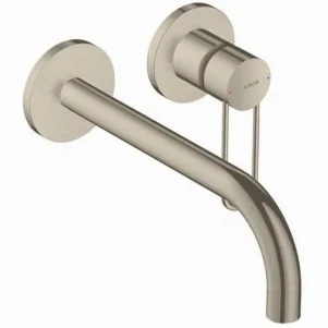 Смеситель настенный для раковины Axor Uno 225 никель