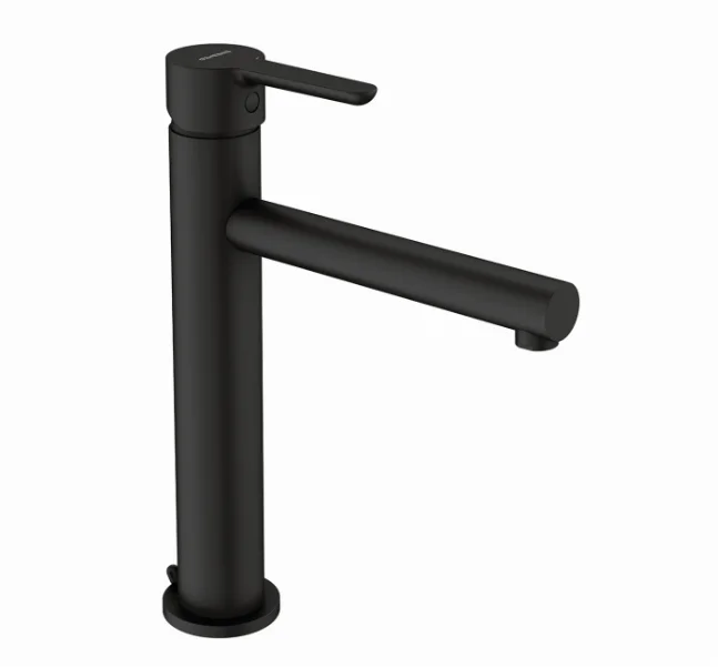 Змішувач для раковини Genebre Oslo Black, середній (65134194166)